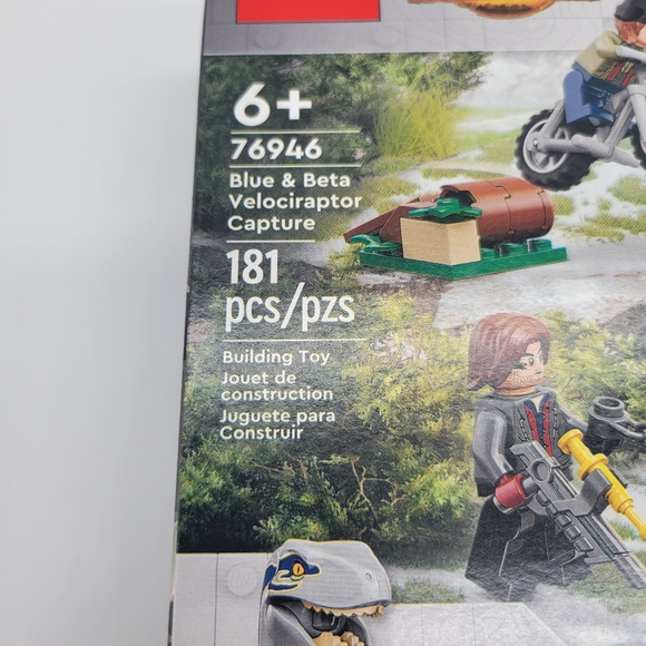 Lego Jurassic World Dominion. Blue & Beta Velociraptor Capture. - Picture 3 of 10